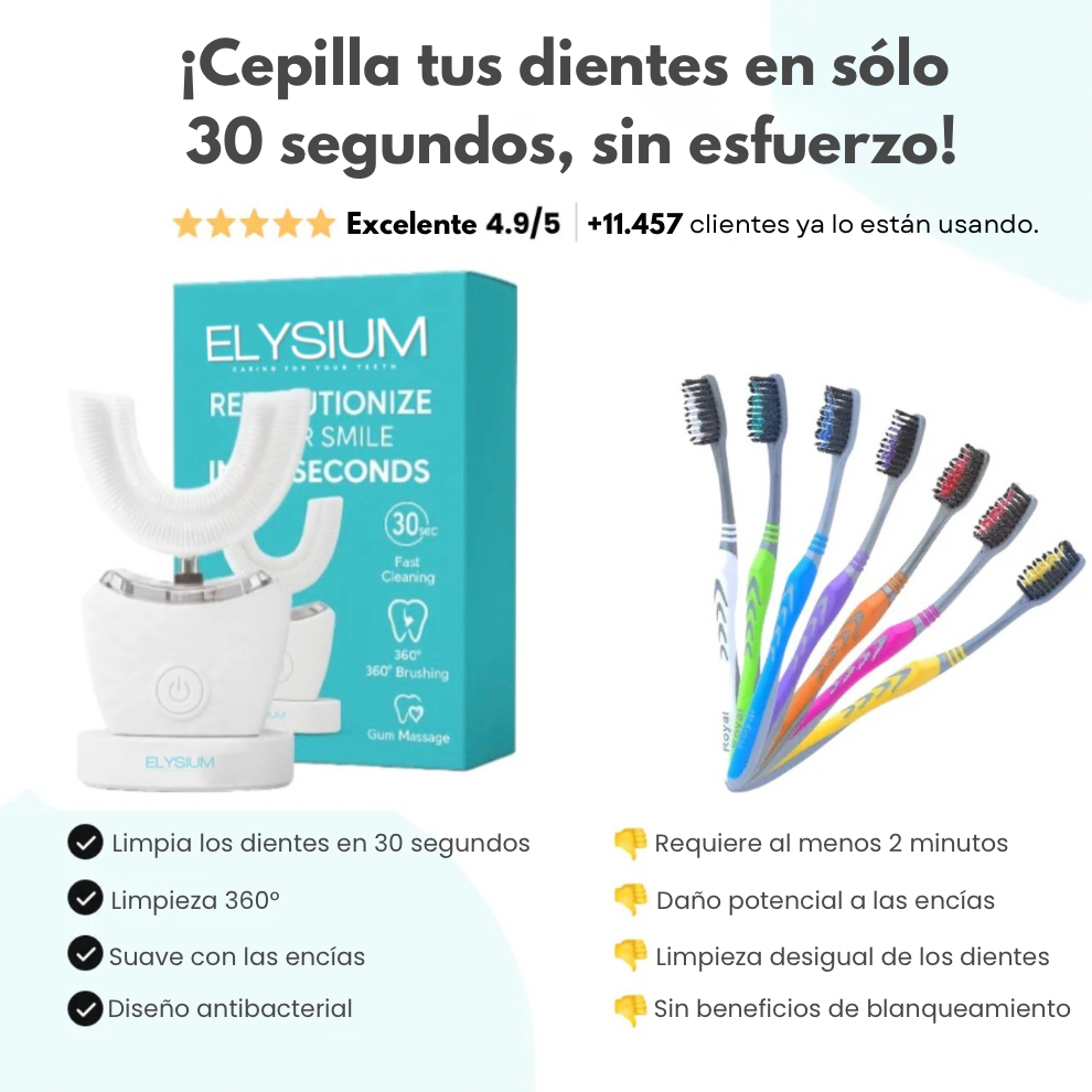 Cepillo De Dientes Eléctrico 360° Elysium™